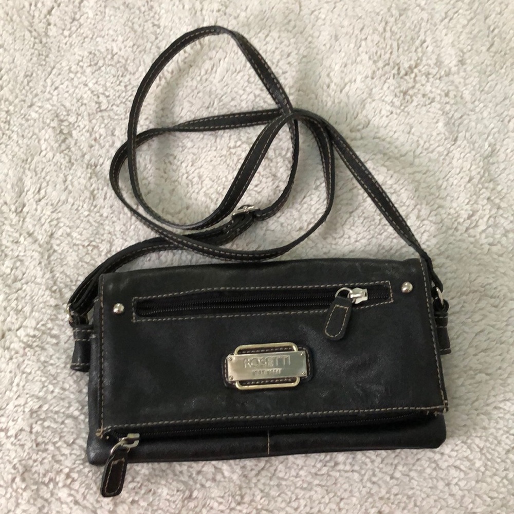 Rossetti black cross body purse.